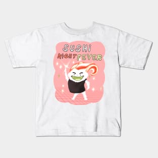 Sushi night fever Kids T-Shirt